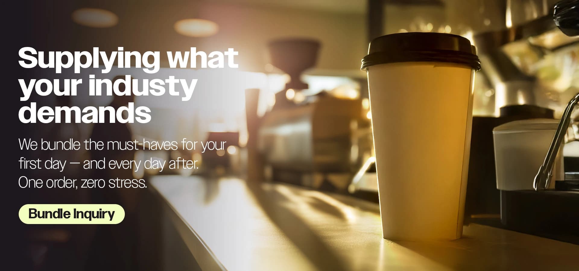 ARO banner - Supplying what your industry demands